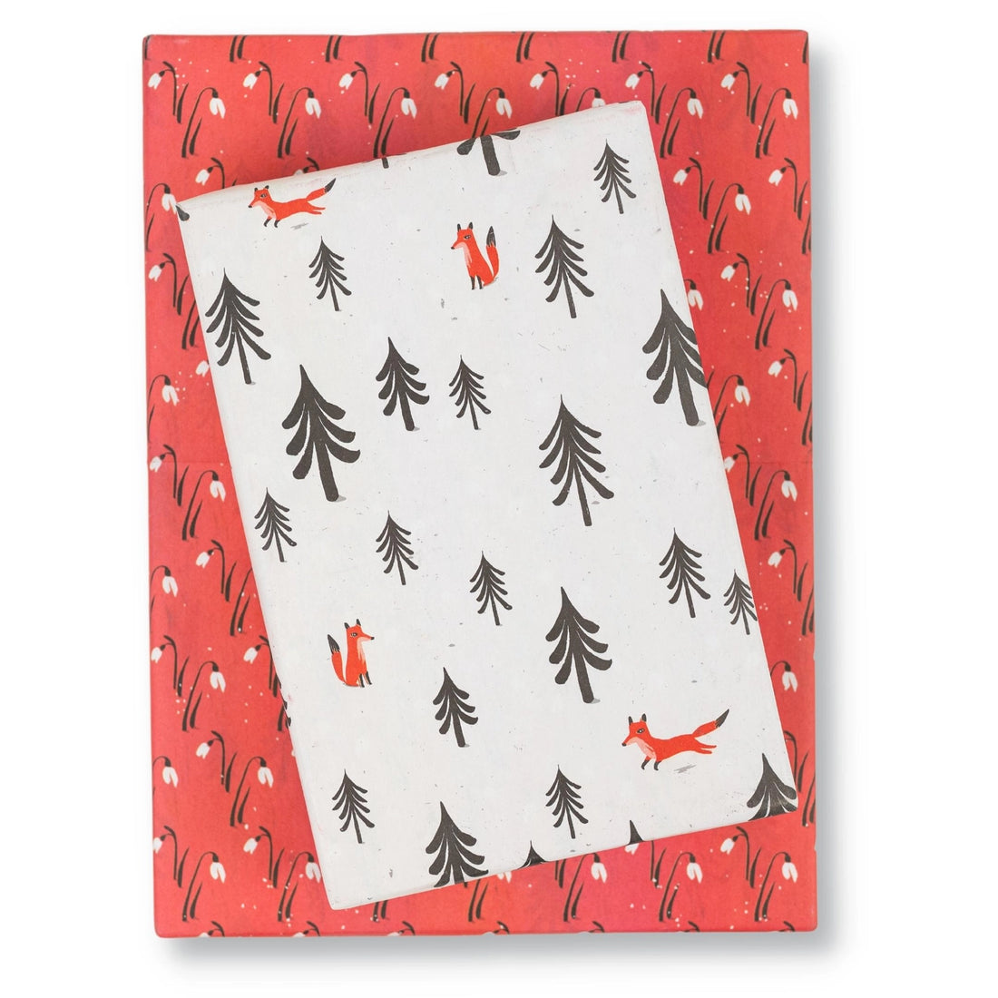 Fox Forest Eco Gift Wrap (Double Sided)