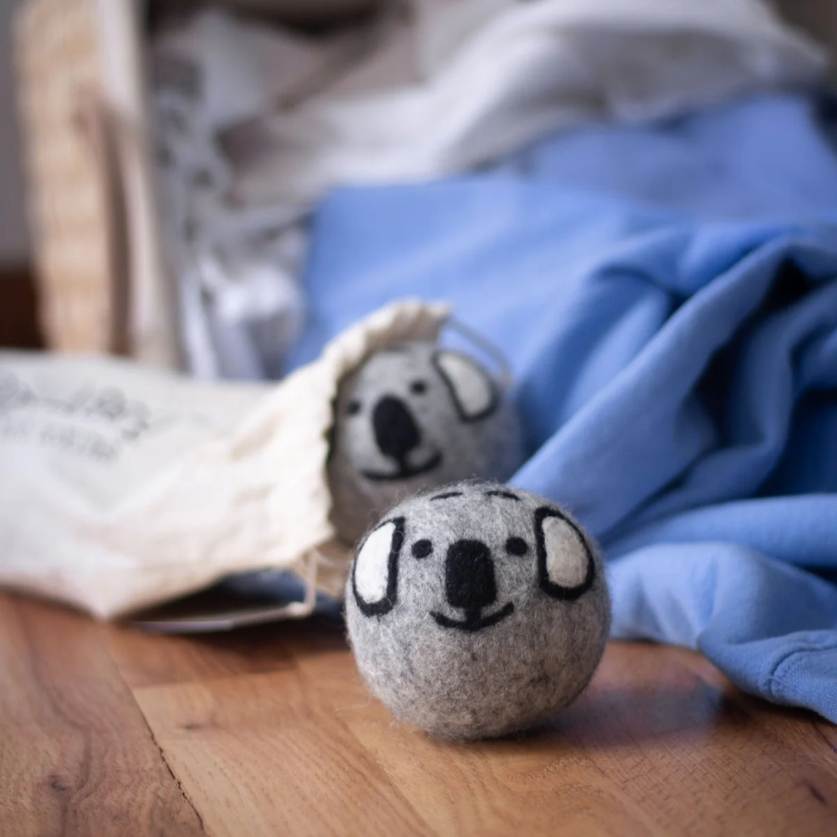 Cuddly Koalas Eco Wool Dryer Balls - Set of 3