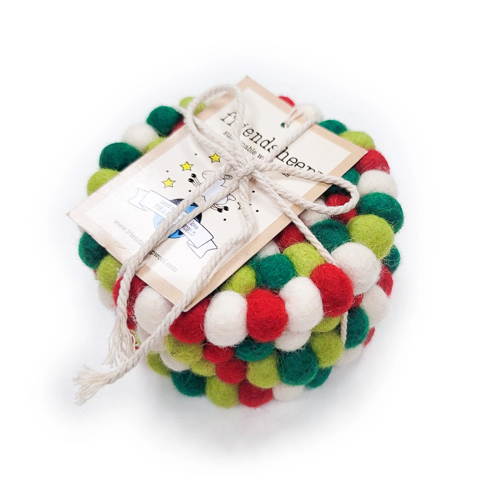 North Pole Eco Trivet - Square