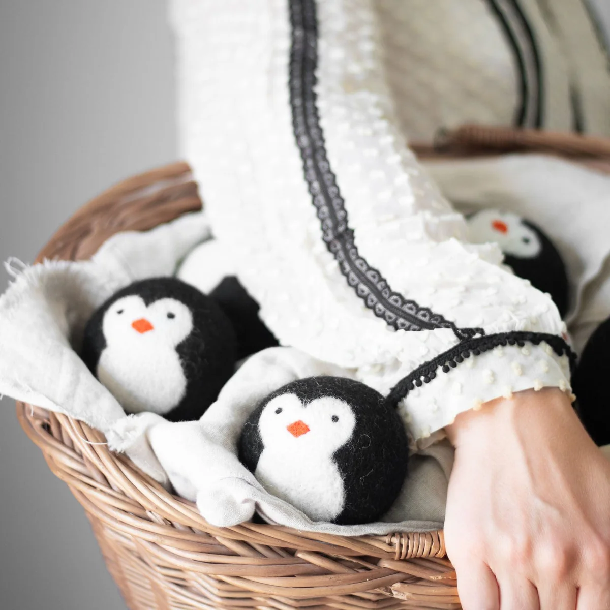 Penguin Eco Wool Dryer Balls - Set of 3