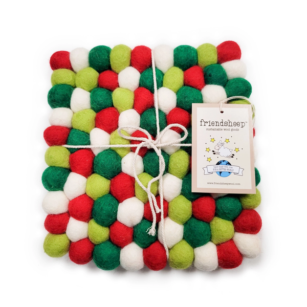 North Pole Eco Trivet - Square