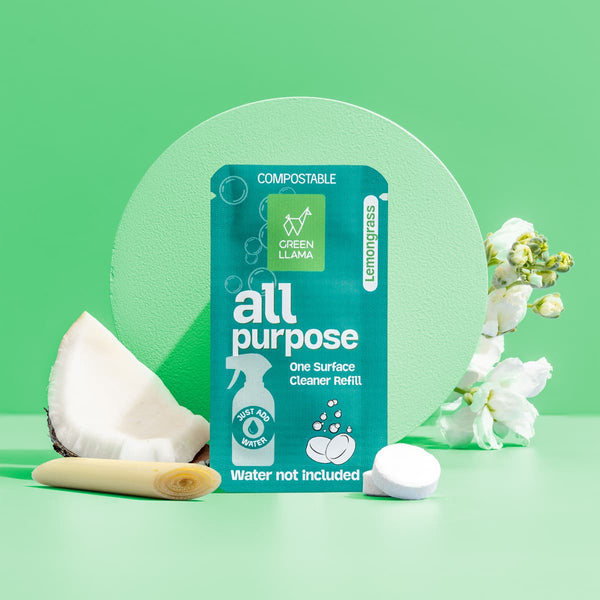 All-Purpose Cleaning Kit with Lemongrass Essential Oil