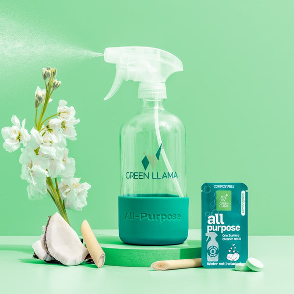 All-Purpose Cleaning Kit with Lemongrass Essential Oil