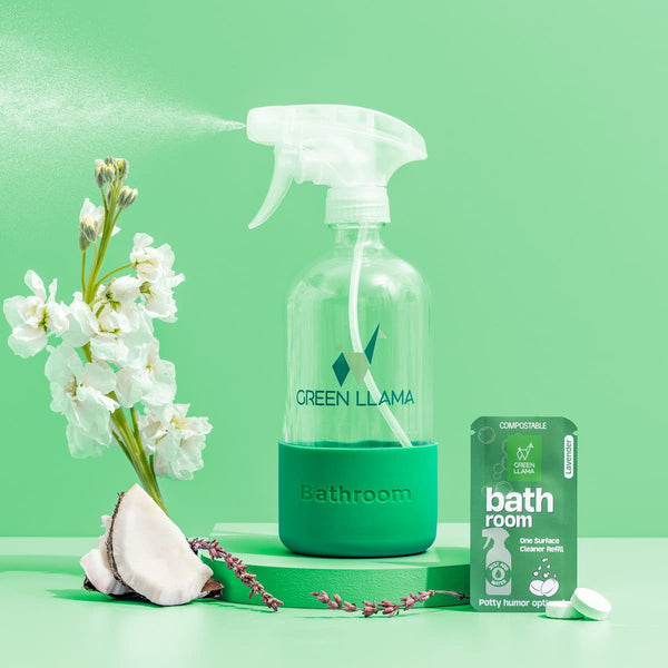 Bathroom Cleaning Kit with Lavender