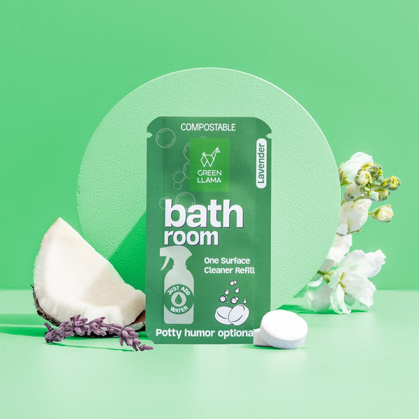 Bathroom Cleaning Kit with Lavender