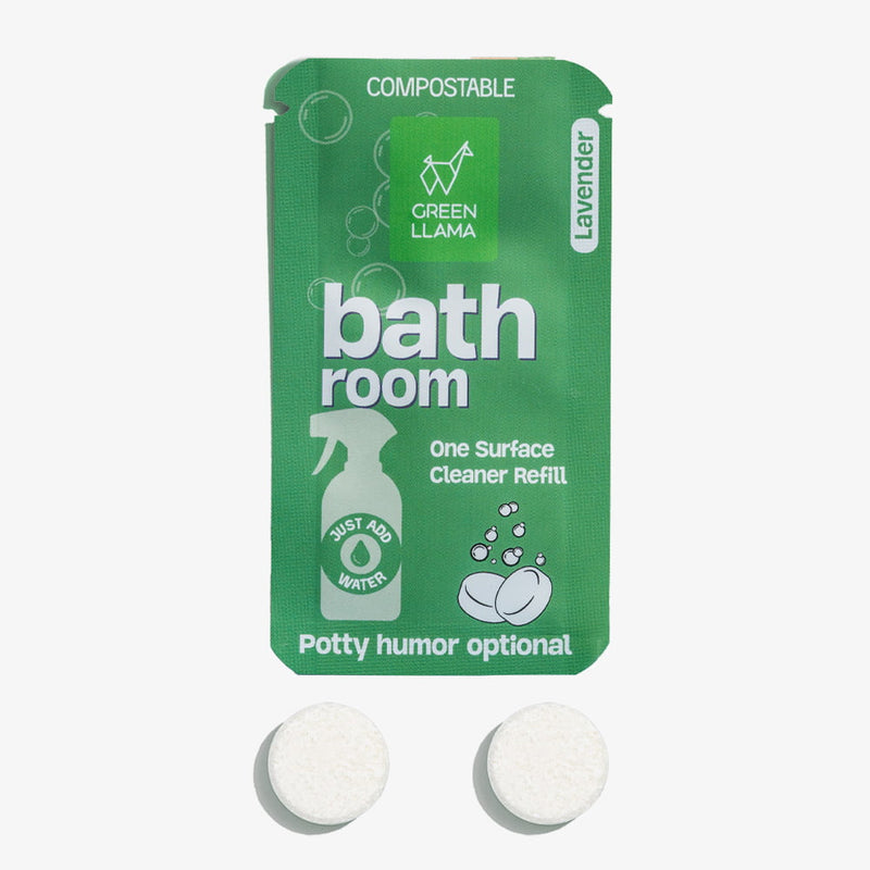 Bathroom Cleaning Kit with Lavender