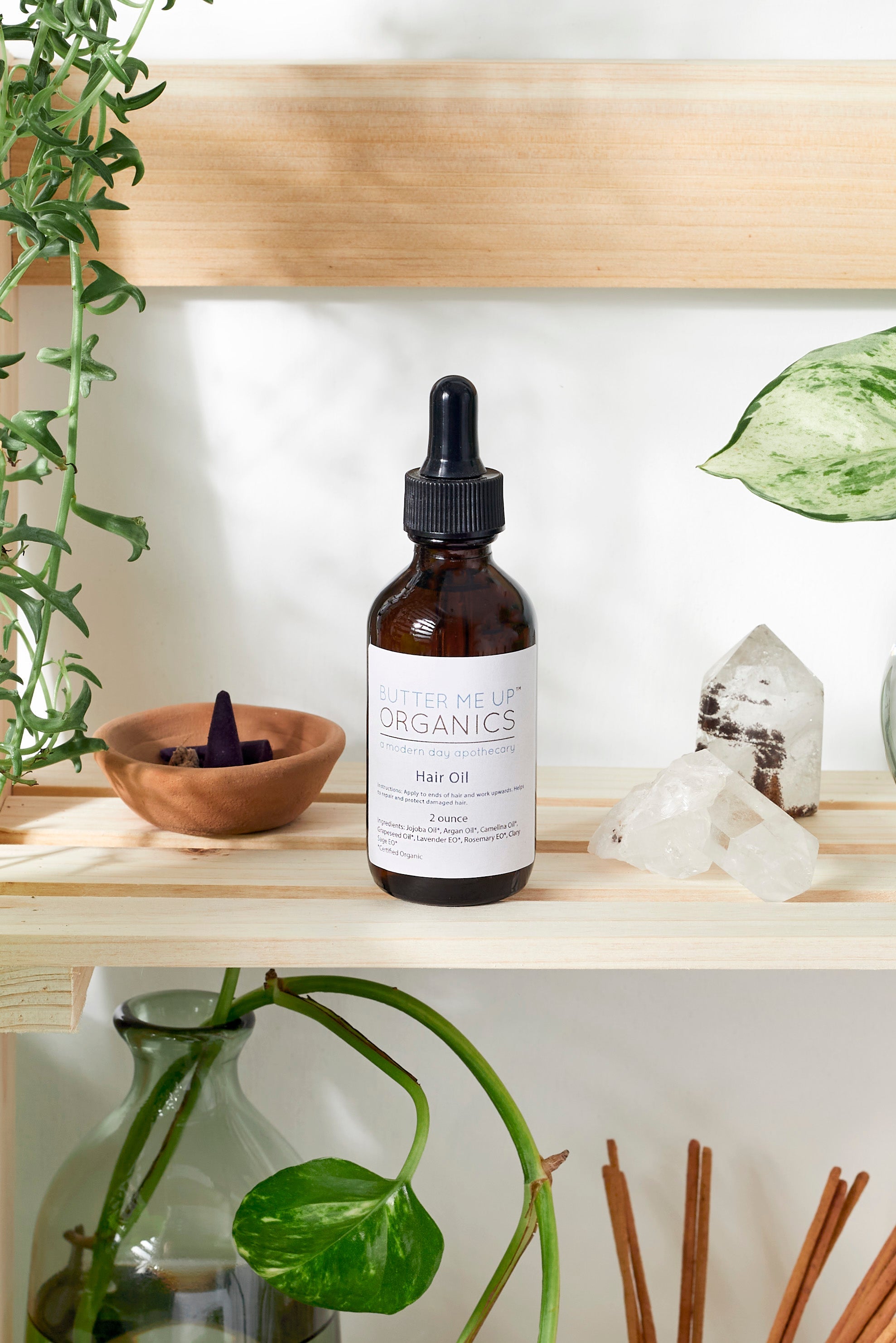 Organic Hair Oil for Healthy Hair