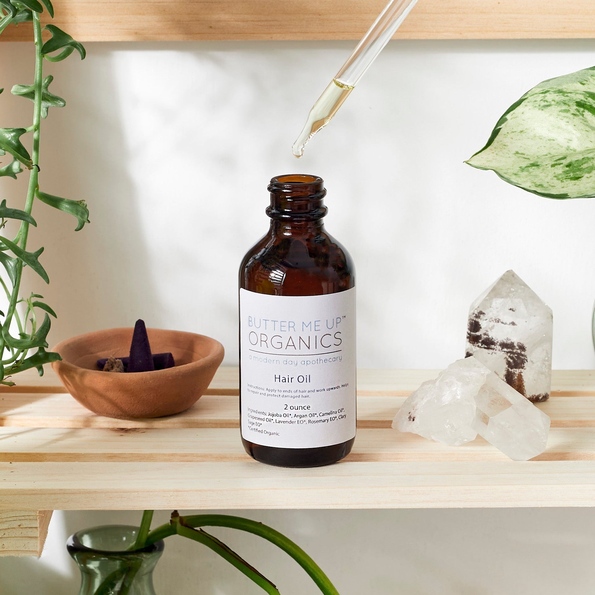 Organic Hair Oil for Healthy Hair