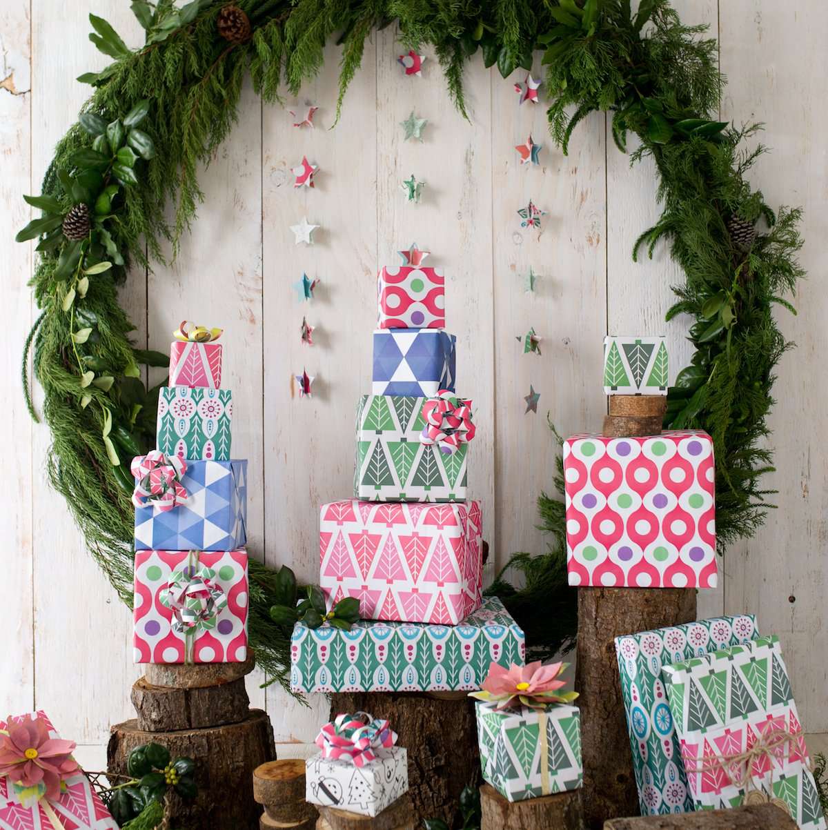 Tannenbaum Eco Gift Wrap (Double Sided)