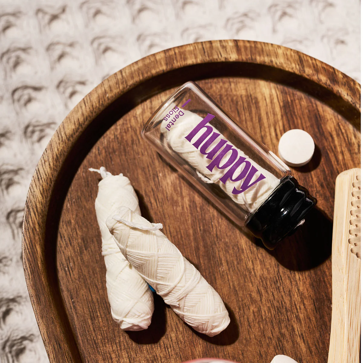 Huppy Vegan Dental Floss | Mint