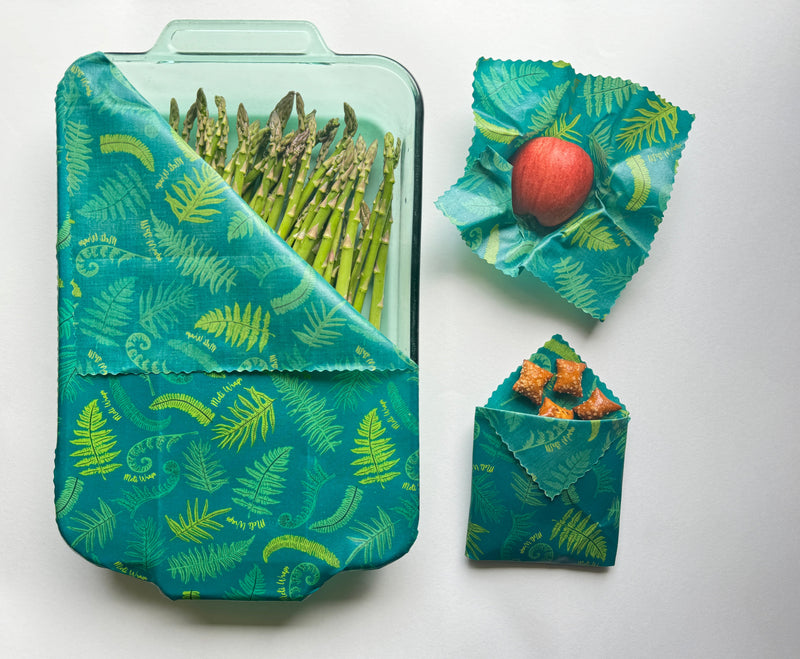 Meli Wraps Beeswax Food Wrap - Fern