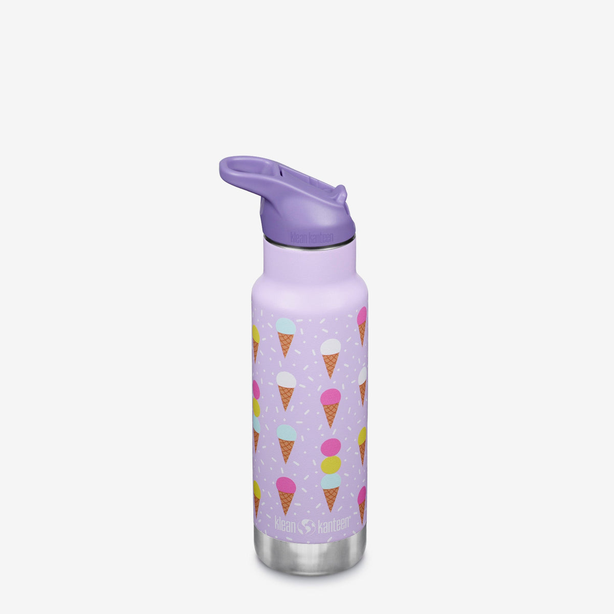 Insulated Kids Stainless Steel Bottle with Flip Seal Sport Cap - 12 oz
