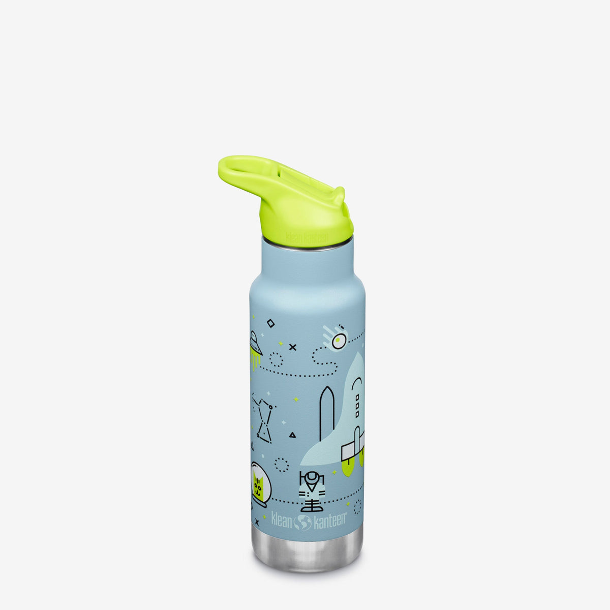 Insulated Kids Stainless Steel Bottle with Flip Seal Sport Cap - 12 oz