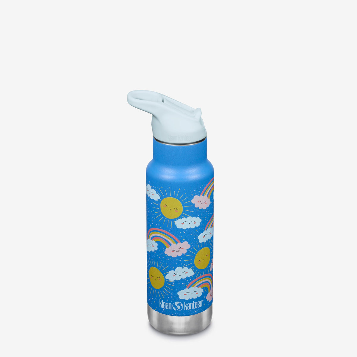 Insulated Kids Stainless Steel Bottle with Flip Seal Sport Cap - 12 oz