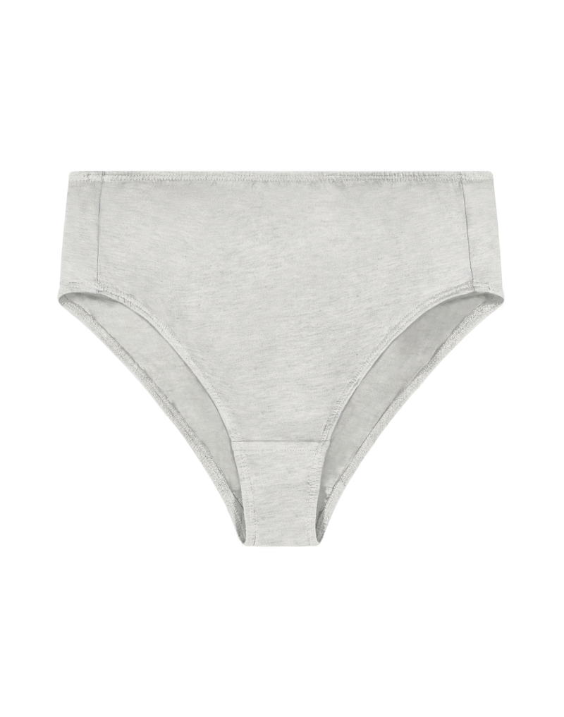 Compostable Organic Cotton High-Waist Brief (8 Color Options)