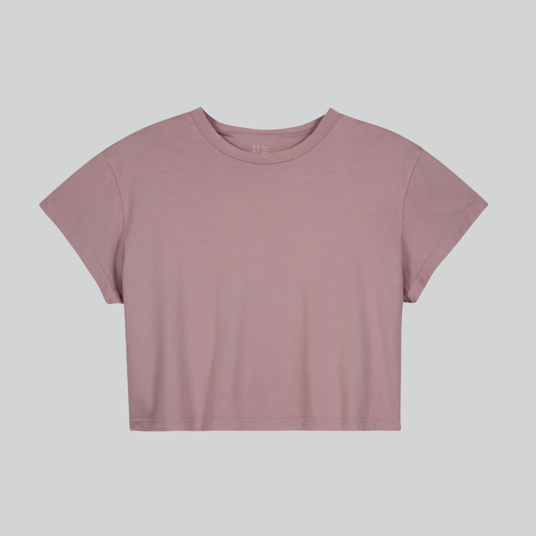 Compostable Organic Cotton Crop Top (9 Color Options)
