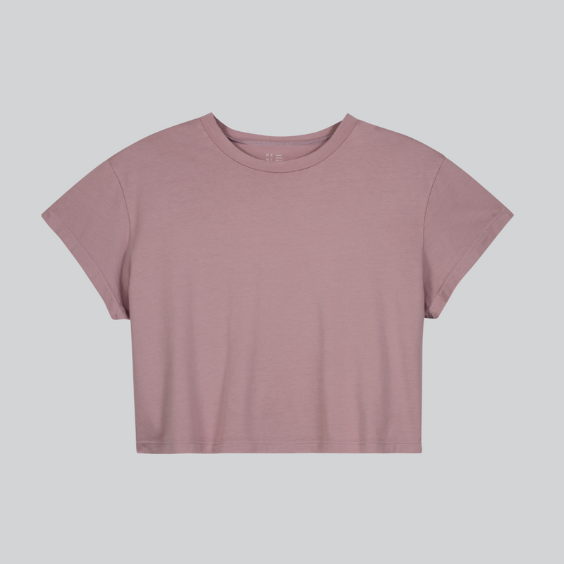 Compostable Organic Cotton Crop Top (9 Color Options)