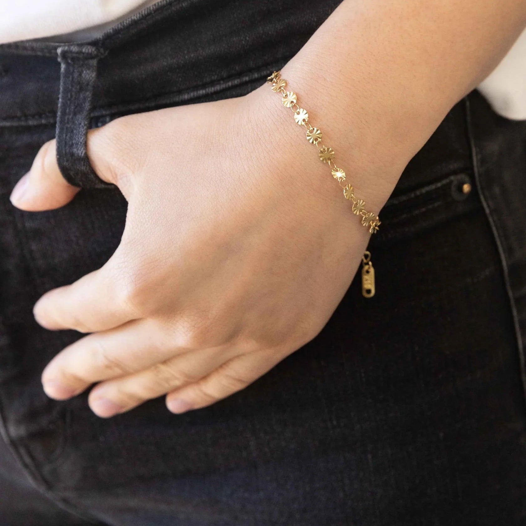 Minimalist Gold Plated Bracelet