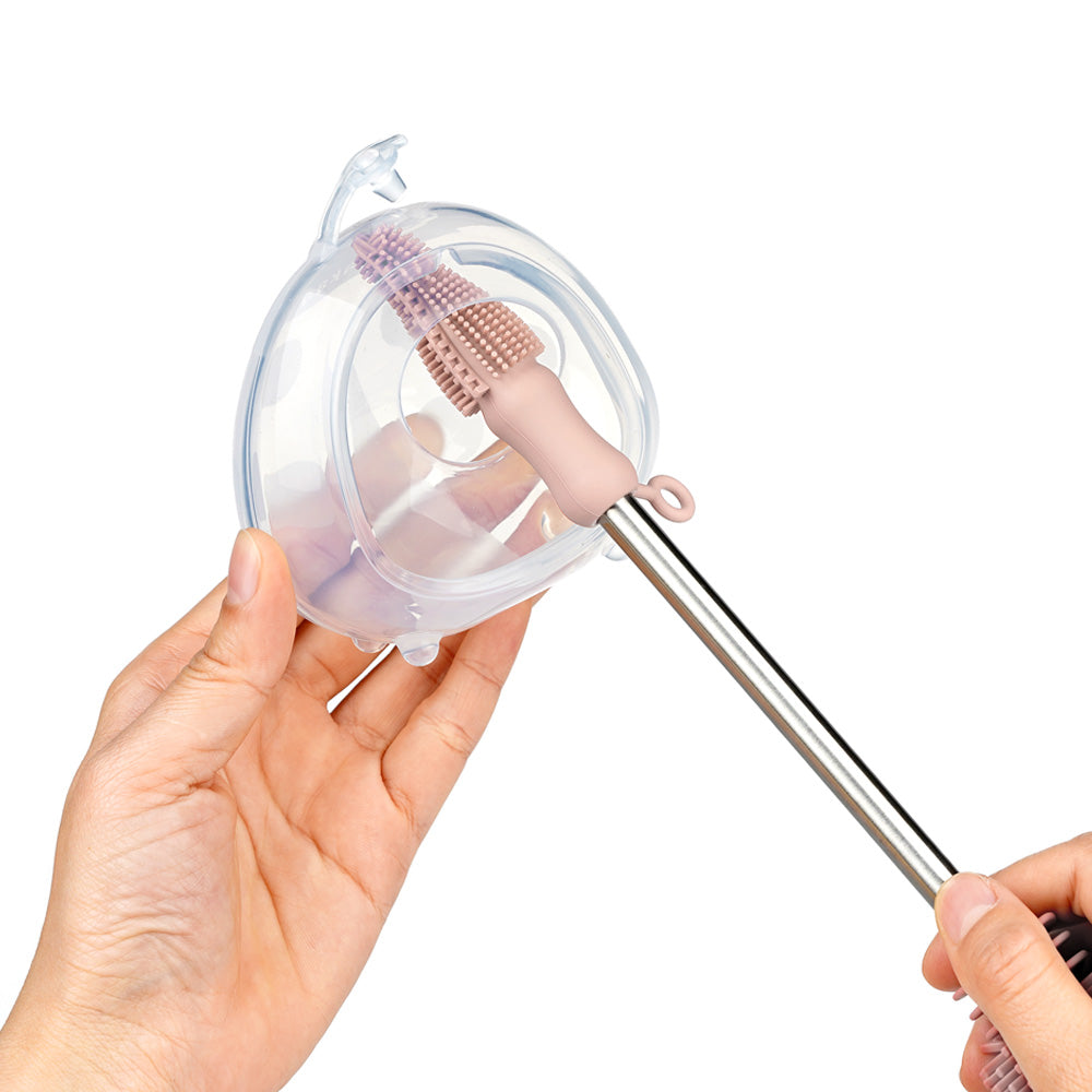 Haakaa Double-Ended Silicone Brush