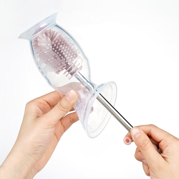 Haakaa Double-Ended Silicone Brush