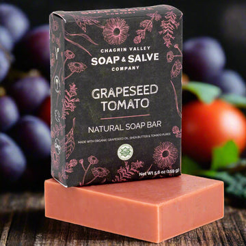 Grapeseed Tomato Complexion Soap - Coconut Free