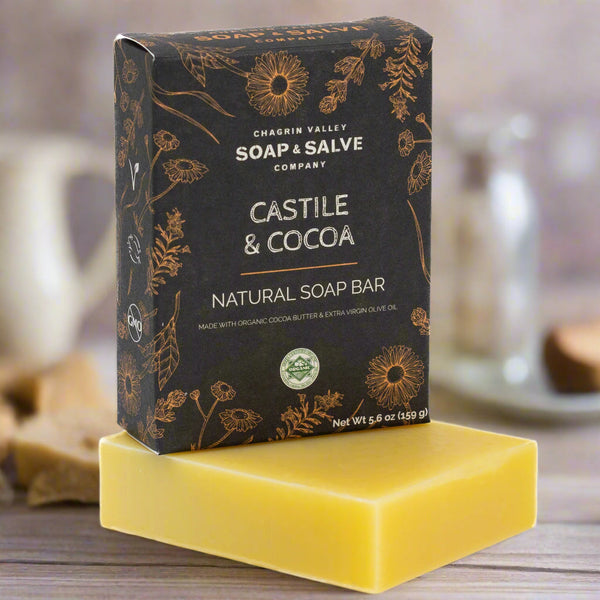Castile & Cocoa Bar Soap - Coconut Free