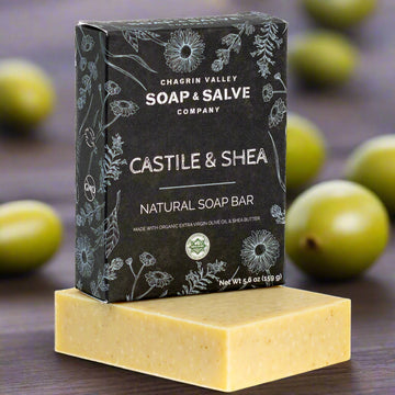 Castile & Shea Bar Soap - Coconut Free