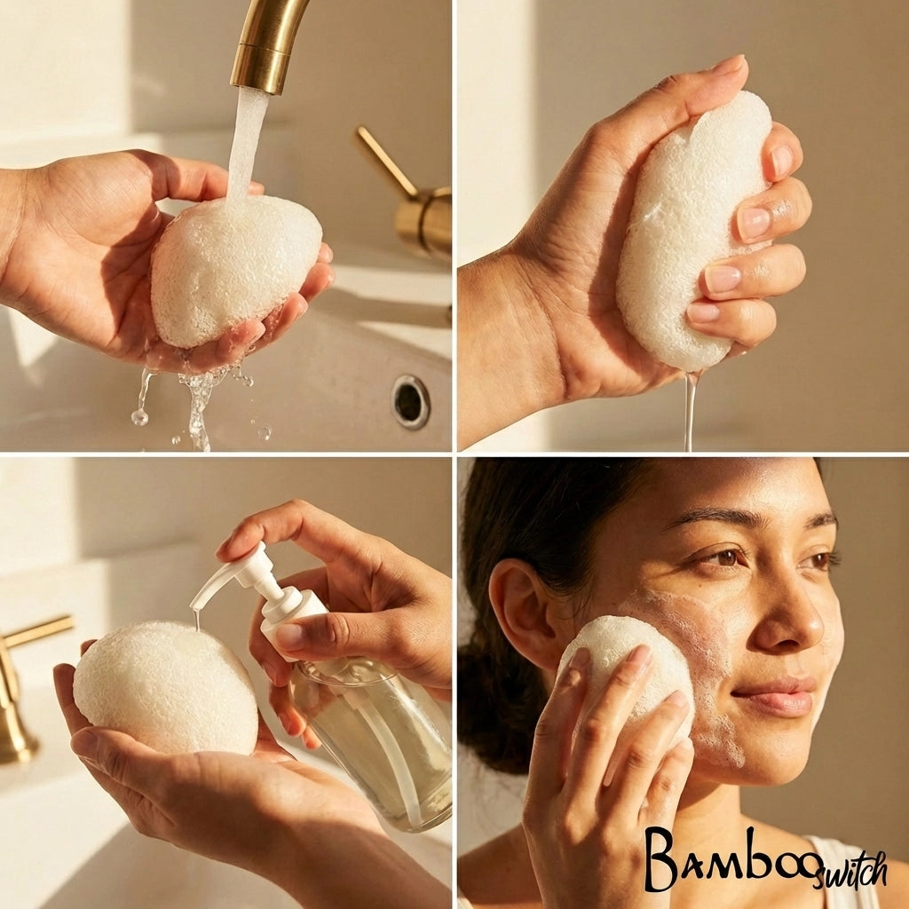 Konjac Facial Cleansing Sponge