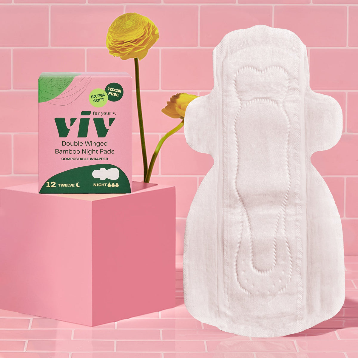 Winged Bamboo Pads