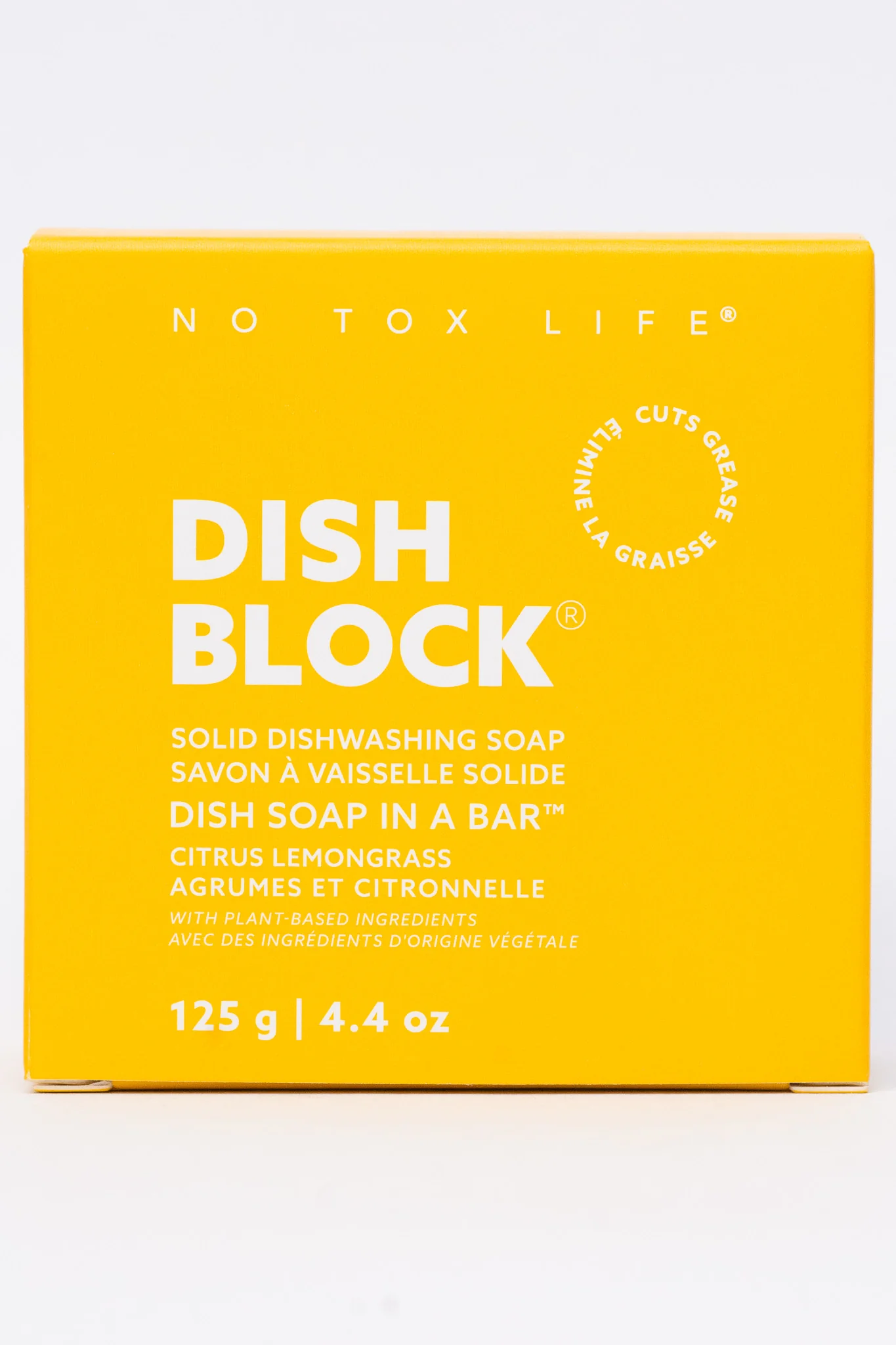 Solid Dish Soap Citrus Lemongrass