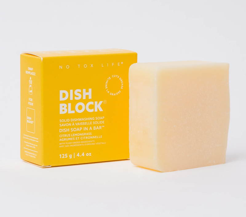 Solid Dish Soap Citrus Lemongrass