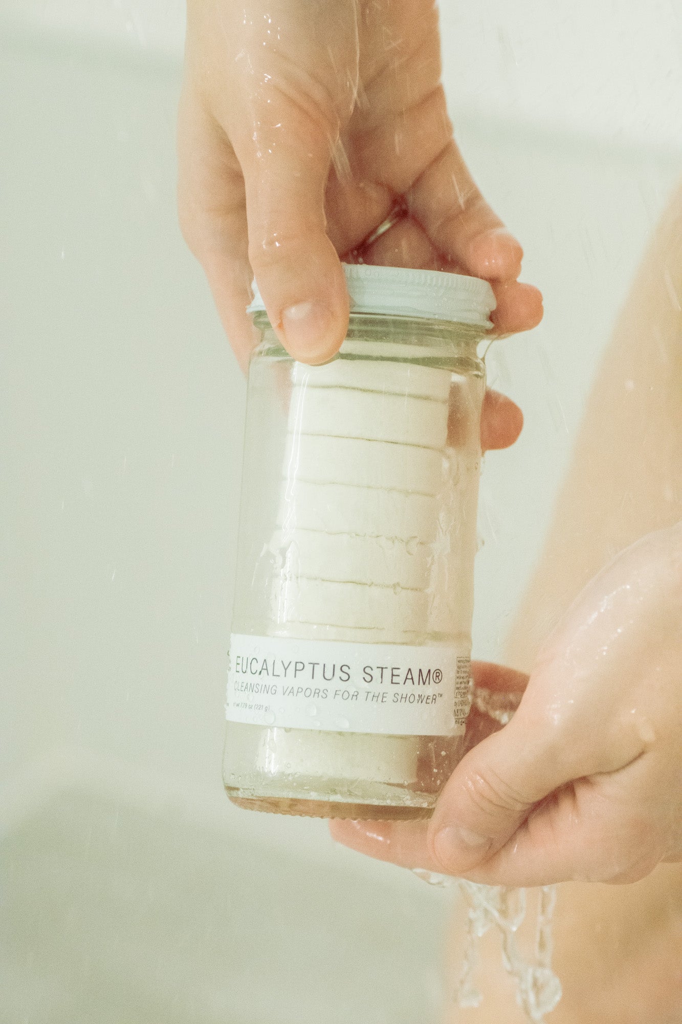 EUCALYPTUS STEAM® Cleansing vapors for the shower® - Normal Jar