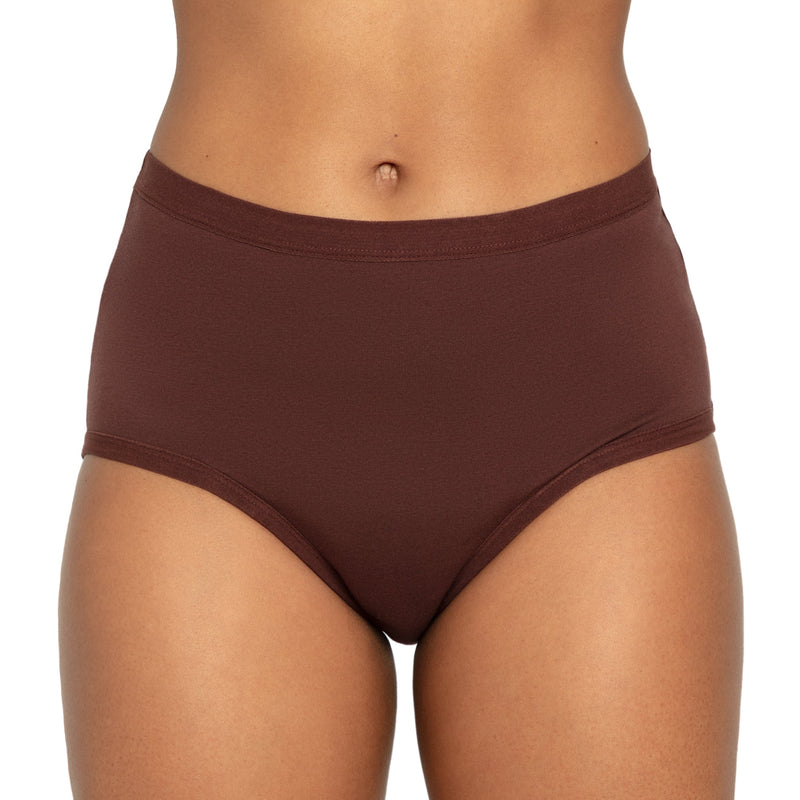 High Waisted Period Underwear - Organic Cotton For Heavy Flows