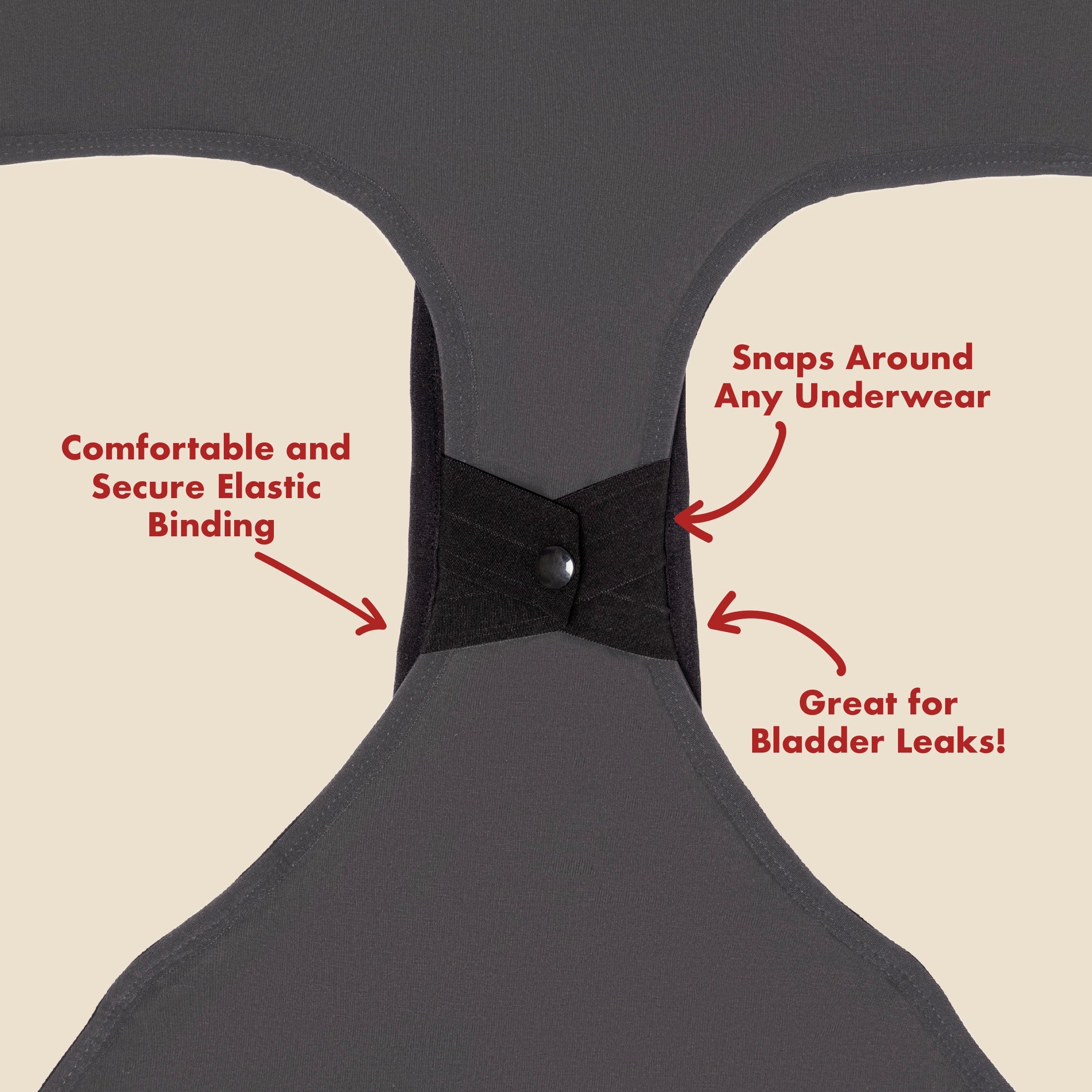 The Reusable Pad - 5 Piece Bundle For Heavy Flows.