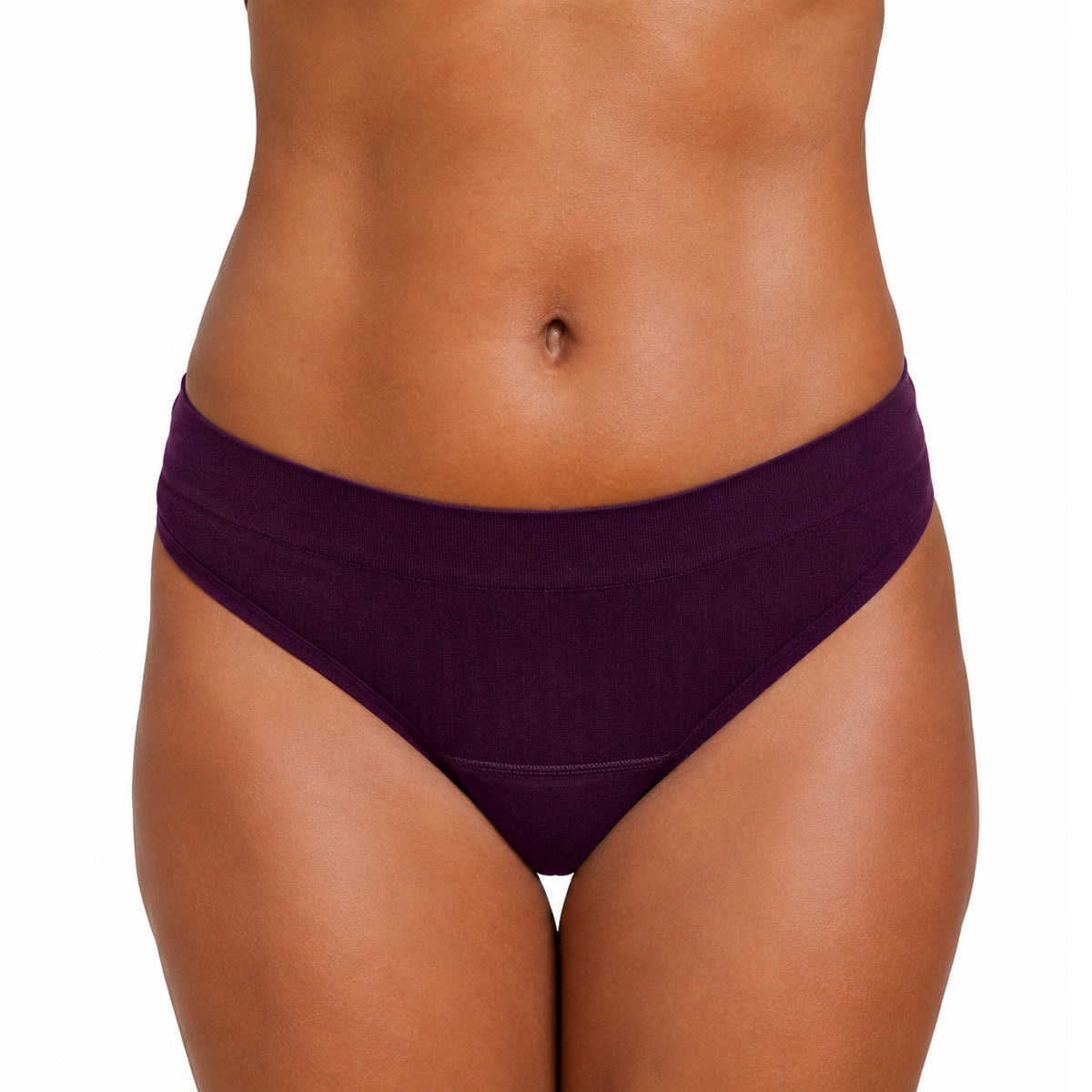 Thong Period Underwear - Sporty Stretch For Light Flows (4 color options)