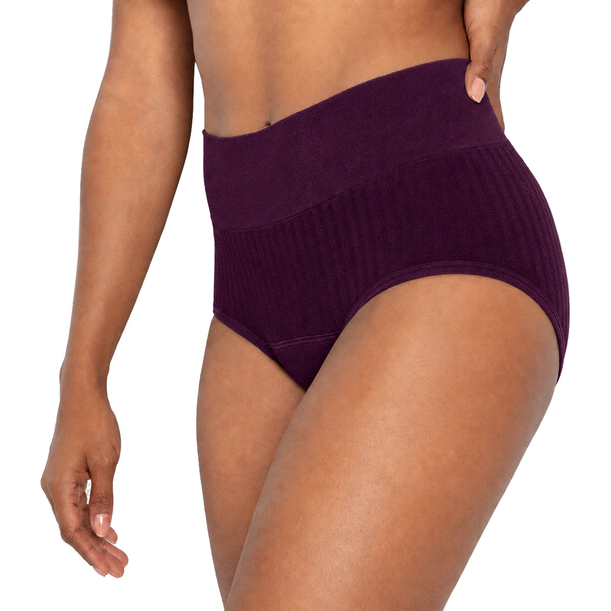 The High Waisted Period Underwear - Sporty Stretch For Heavy Flows