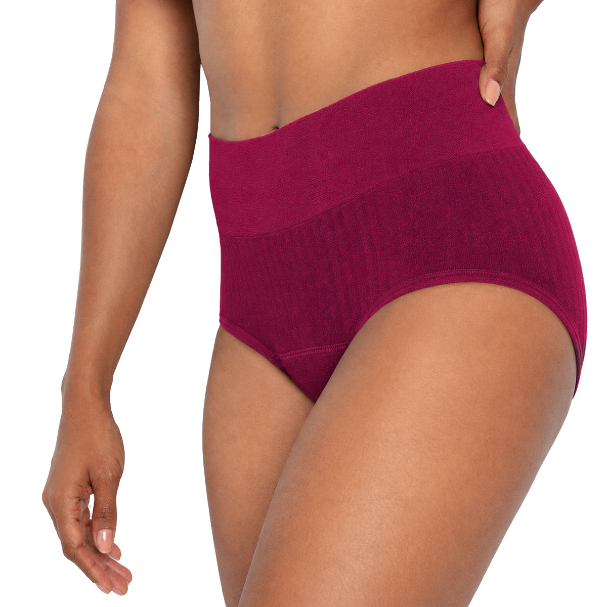 The High Waisted Period Underwear - Sporty Stretch For Heavy Flows