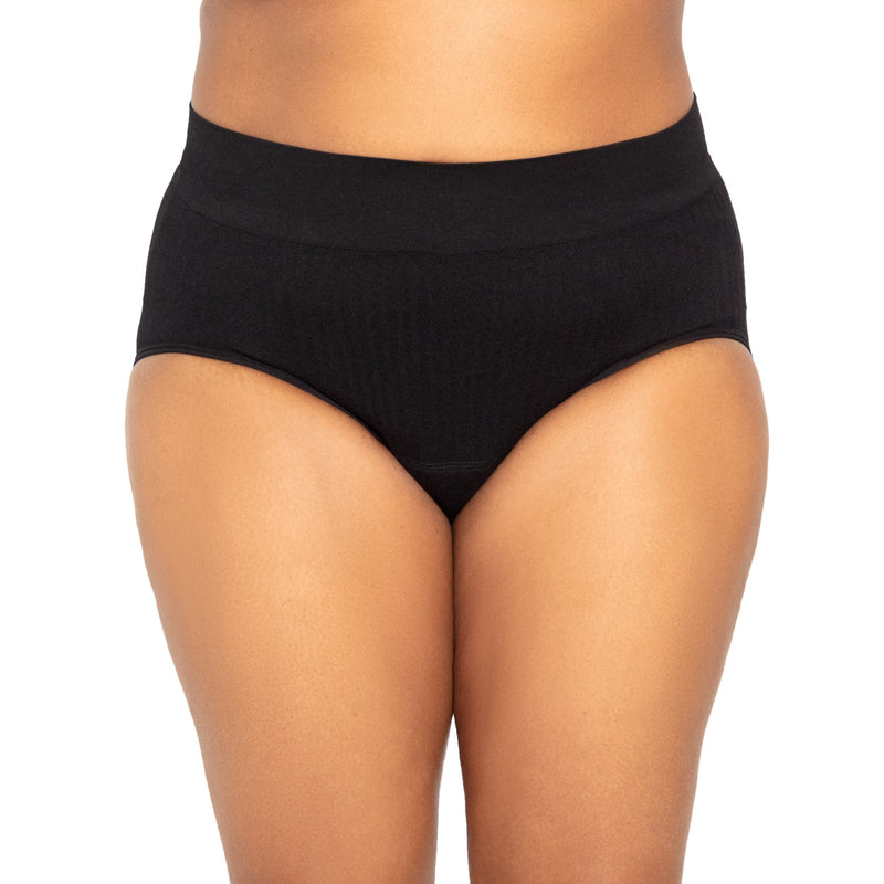The High Waisted Period Underwear - Sporty Stretch For Heavy Flows