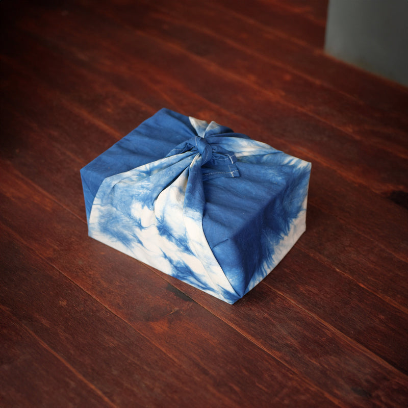 Furoshiki Gift Wrapping Cloth - Hand Dyed Indigo