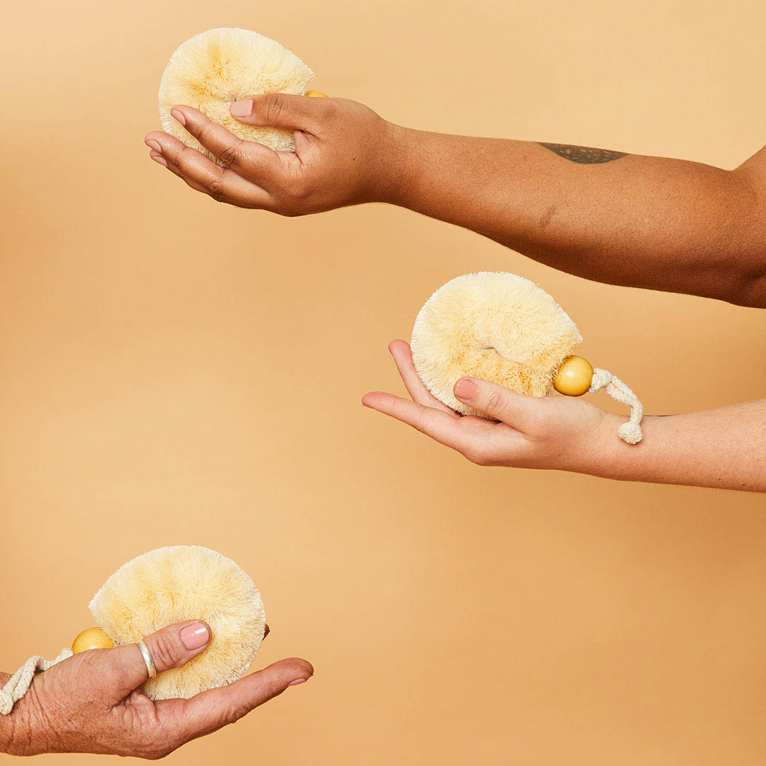 Body Scrub Brush - Soft Jute