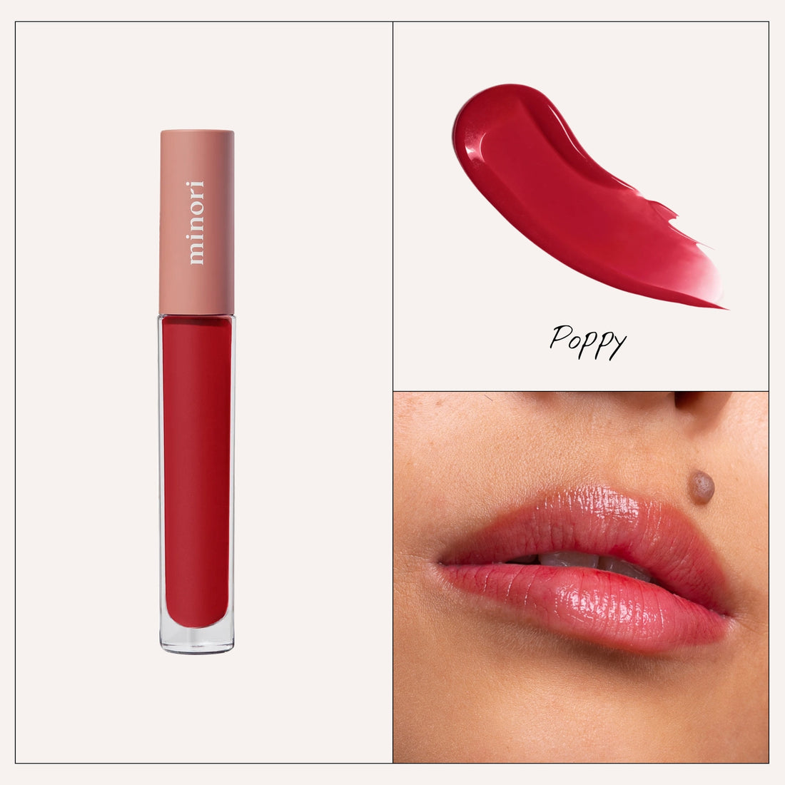 Lip Gloss - Poppy (Red)
