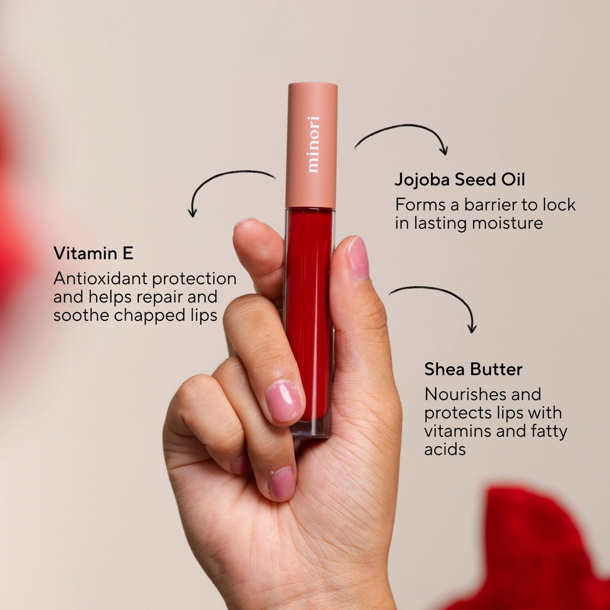 Lip Gloss - Poppy (Red)
