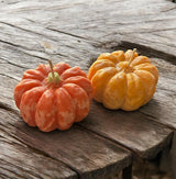 Pumpkin Shaped Candle