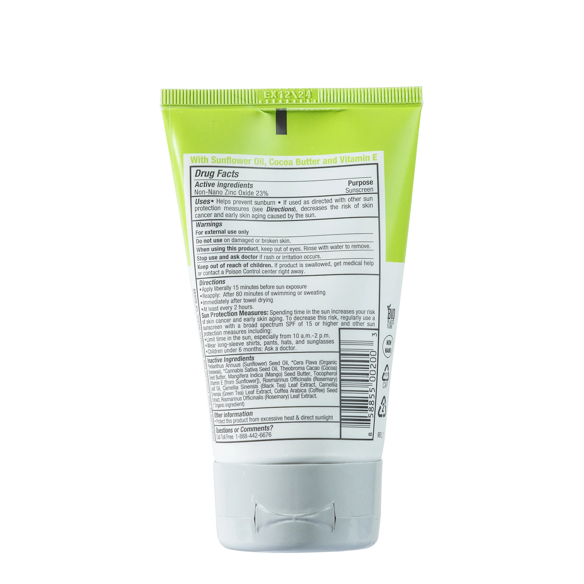 Face and Body Sunscreen Tube SPF 30
