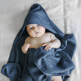 Ettitude CleanBamboo® Waffle Hooded Baby Towel