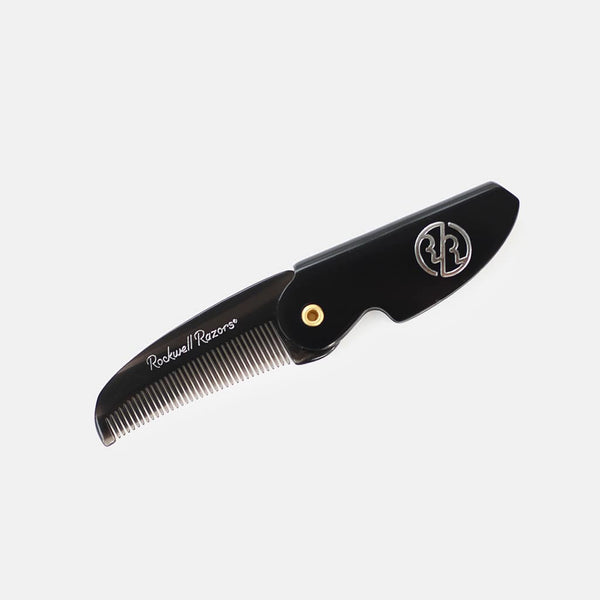 Folding Moustache and Beard Comb