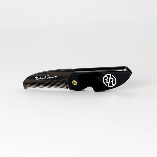Folding Moustache and Beard Comb