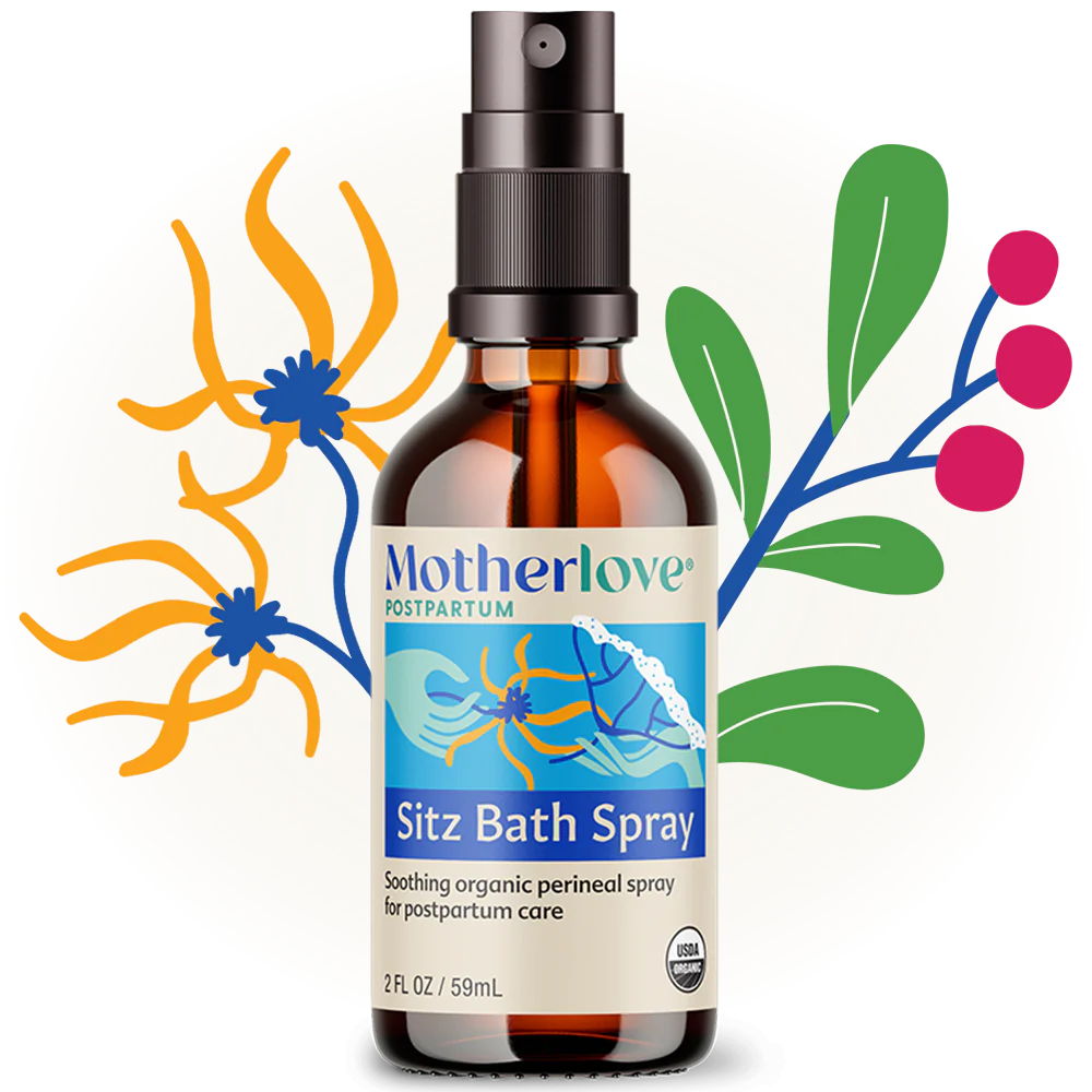 Organic Sitz Bath Spray - Postpartum Soothing Spray