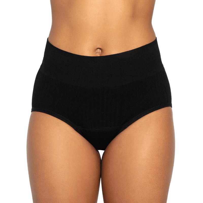 The High Waisted Period Underwear - Sporty Stretch For Heavy Flows