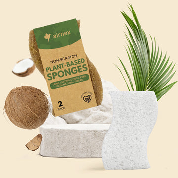 Non-Scratch Eco-Friendly Sponges - S-Shape